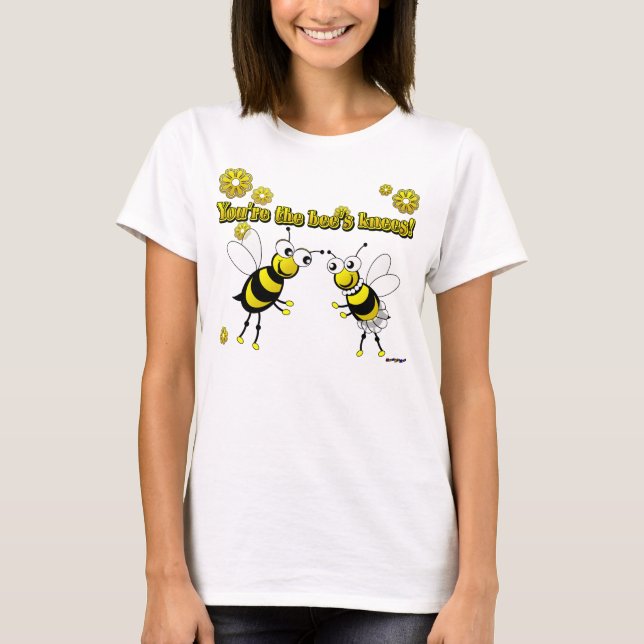 Du är bi knä! tee shirt (Framsida)