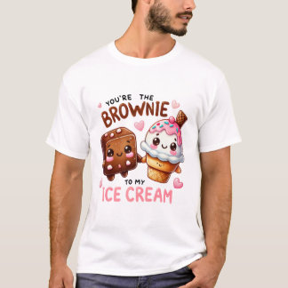 "Du är "Bläddra till min iskram - T Shirt