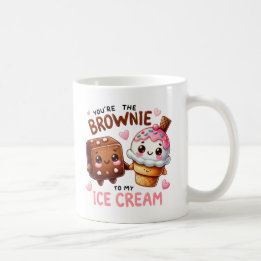 "Du är "Bläddringen till My Ice Cream - Mugg" Kaffemugg