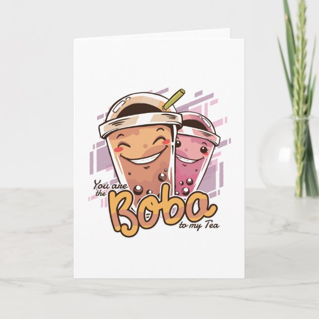 Du är boba kort (Framsida)