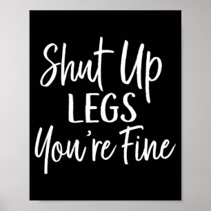 Du är bra skjorta för gym - Rolig träning Poster