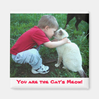 Du är Cats Meow! Magnet
