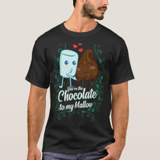 Du är choklad till mitt myggmatchande par t shirt