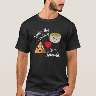 Du är Chutney till min Samosa Valentines day T Shirt