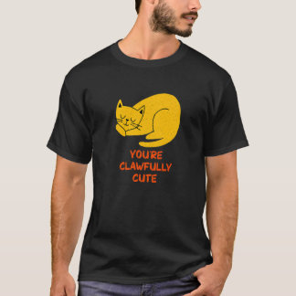Du är ClawCute Cat Par Kitten T Shirt