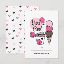 Du är Coola Kids Classroom Valentine Card Inbjudningar