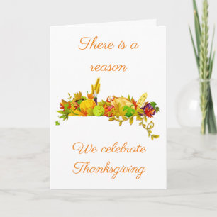 **DU* ÄR DÄRFÖR JAG ÄR TACKSAM VID THANKSGIVINGEN HELGKORT
