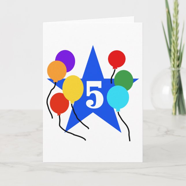 Du är de 5th födelsedagtshirtsna och gåvorna för kort (Framsida)