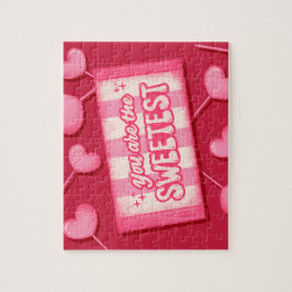 Du är de sötaste Valentineserna Pussel