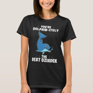 Du är delfinet absolut den bästa Dziadek Dolphin F T Shirt