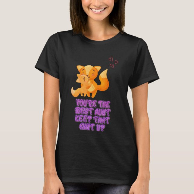 Du är den bästa Behållan som Sarkastic Ord T Shirt (Framsida)