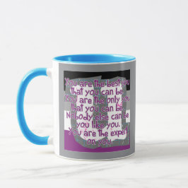 Du är den bästa du (Ace Pride) Mugg