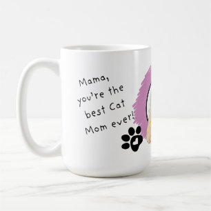 Du är den bästa Kat Mamma någonsin Kaffemugg