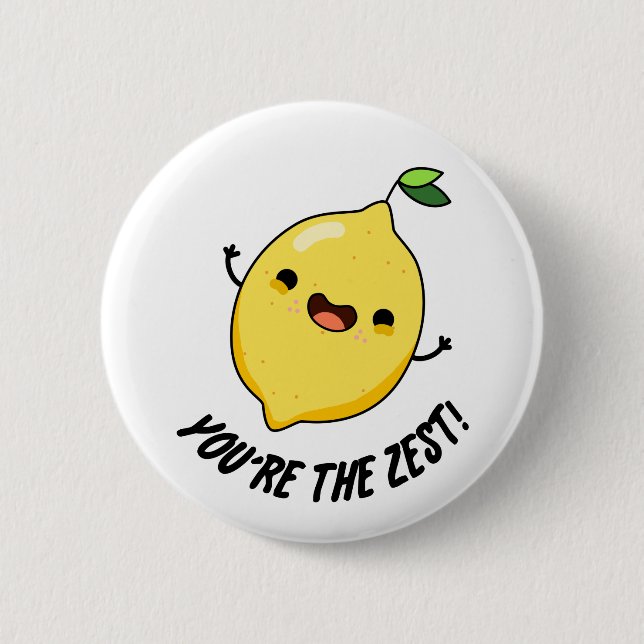 Du är den bästa Lemon Pun Knapp (Framsida)