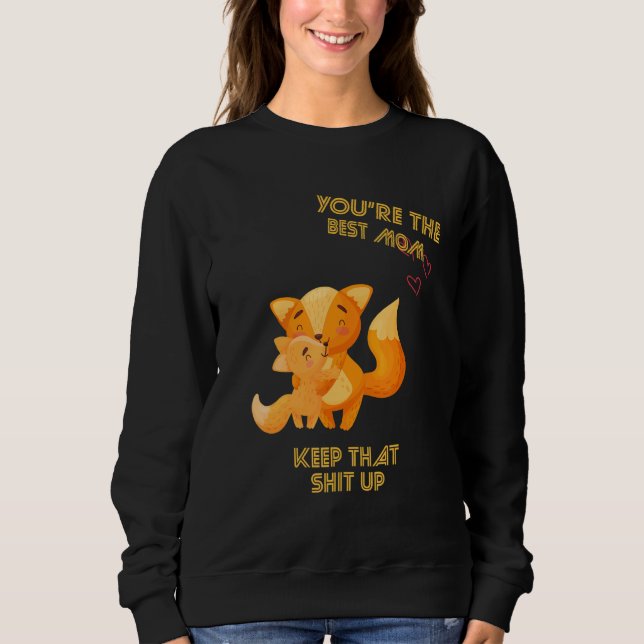 Du är den bästa Mamma-Behållan som Sarcastic Ord p T Shirt (Framsida)
