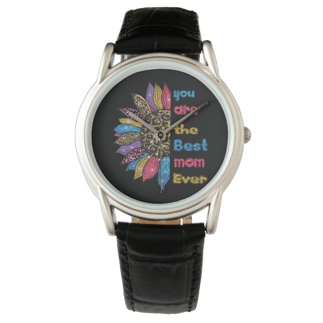 Du är den bästa mamma någonsin armbandsur (Framsida)