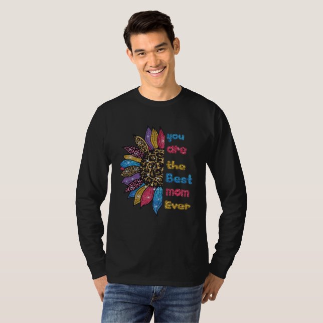 Du är den bästa mamma någonsin t shirt (Hel framsida)