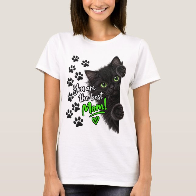 Du är den bästa mamman! t shirt (Framsida)