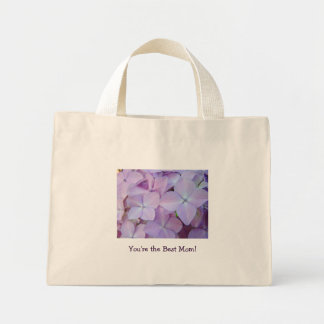 Du är den bästa mamman! Toteväska gåvor Hydrangeor Mini Tygkasse