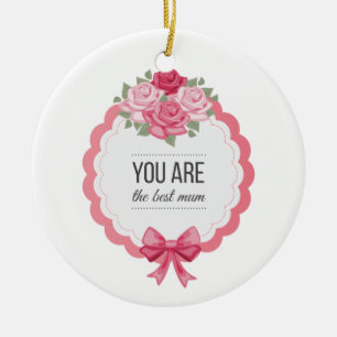 Du är den bästa Morsa Mors dag Ornament