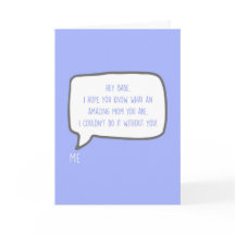 Du är den bästa partnern Mors dag