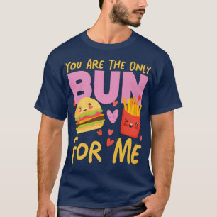 Du är den enda buren för mig, ostburgare och färja t shirt