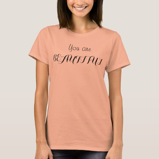 Du är den härliga tshirten tröja (Framsida)