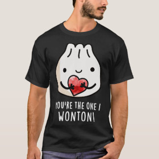 Du är den jag undrar, maten Dimsum Pun 1 T Shirt
