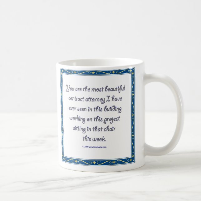 du är den mest härliga muggen kaffemugg (Höger)