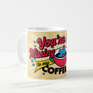 Du är den saknade biet till mitt kaffe kopp. kaffemugg