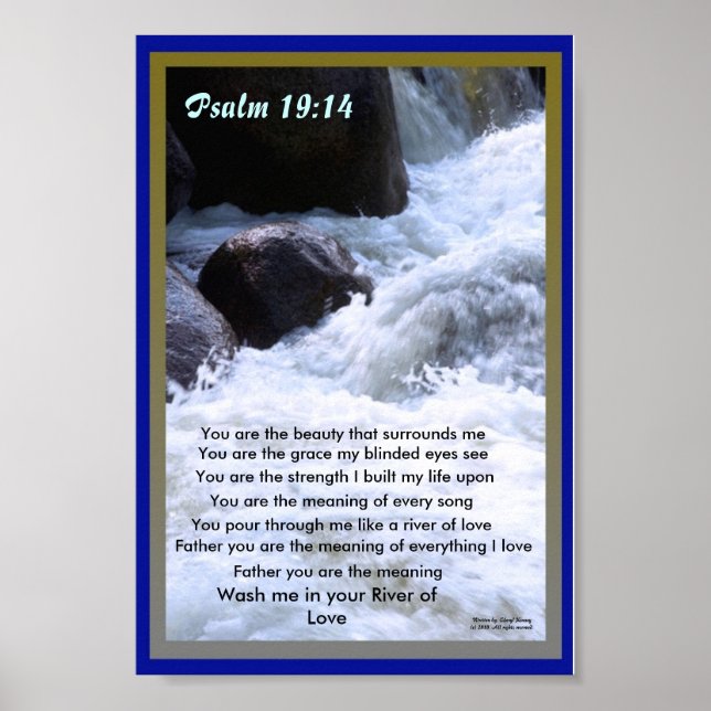 Du är den skönhet som jag Poster (Framsidan)