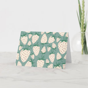 Du är den sötaste exotiska vitjordgubbarna Kärlek Kort