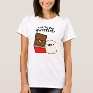 Du är den sötaste funny Marshmallow Pun T Shirt