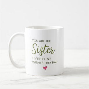 Du Är Den Syster Alla Önskar Sig Kaffemugg