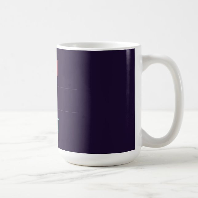 Du Är Det — 90-tals Maximalistisk Kaffe Kopp | Ret (Höger)