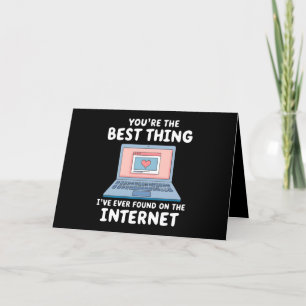 Du Är Det Bästa Jag Någonsin Hittat På Internet Tack Kort