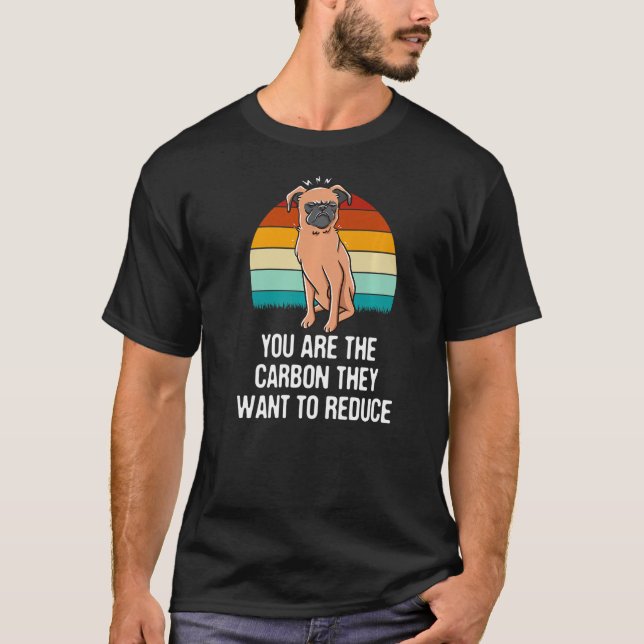 Du är det kol de vill minska Sarkastiken T Shirt (Framsida)