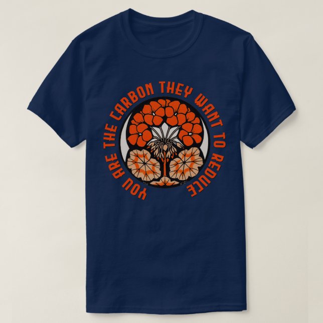 Du är det kol de vill minska t shirt (Design framsida)