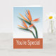 Du är det speciella hälsningkortet kort (Small Plant)