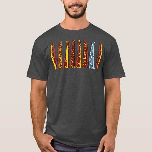 DU ÄR DIG GIRAFFE AV Jeff Willis Art T Shirt (Framsida)