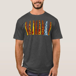 DU ÄR DIG GIRAFFE AV Jeff Willis Art T Shirt