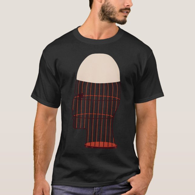 Du är din egen bur t shirt (Framsida)