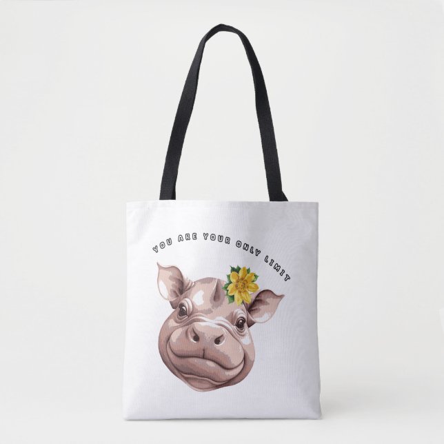 Du är din enda begränsade Snyggt Carryall Tygkasse (Framsida)