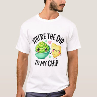 Du är Dip to My Chip - Stickers T Shirt