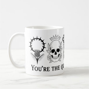 Du är drottningen av My Crypt Mugg Gothic Romant