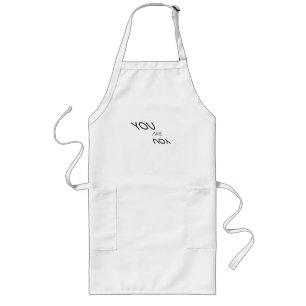 Du är du Long Apron Långt Förkläde