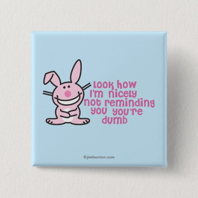 Du är dum knapp (Framsida)