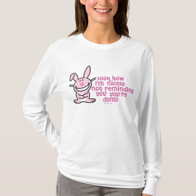 Du är dum t-shirt (Framsida)