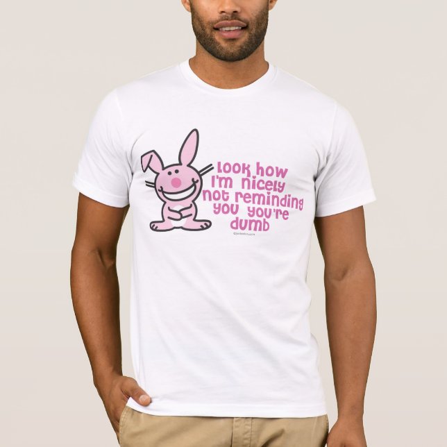 Du är dum t-shirt (Framsida)