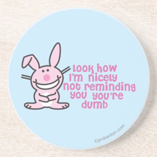 Du är dum underlägg (Framsidan)